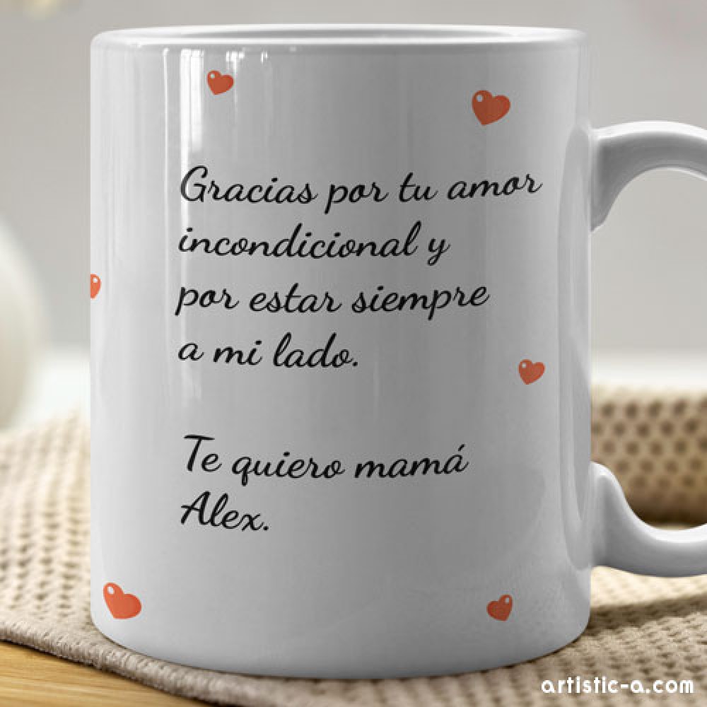 Taza Personalizada Jirafa mamá