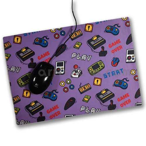 Alfombrilla de ratón Gamer rectangular personalizada 