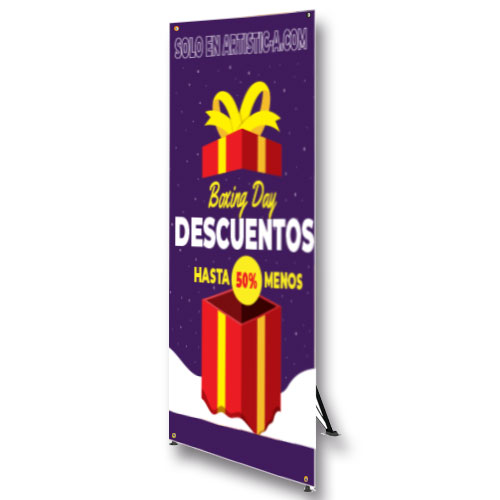 X-banner personalizado a todo color