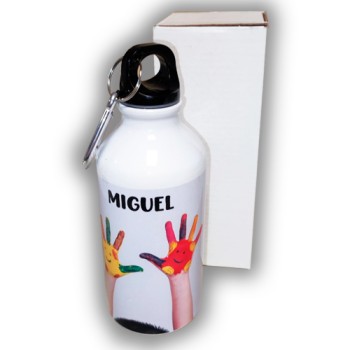 Botella aluminio 400 ml con foto