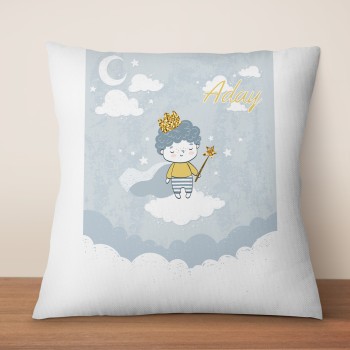 Cojín Personalizado Príncipe con Nombre