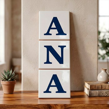 Letrero en Mosaico 15x15: Azulejos Personalizados para Exterior de Alta Visibilidad