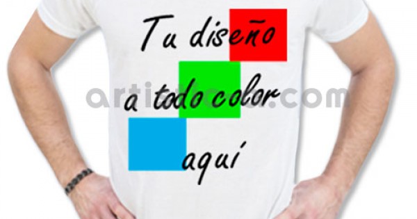 camiseta personalizada a color