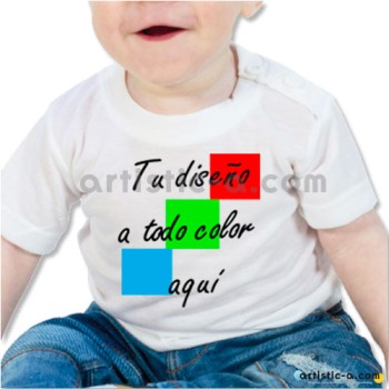 Camiseta de beb&eacute; personalizada