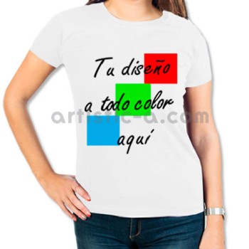 Camiseta de mujer personalizada