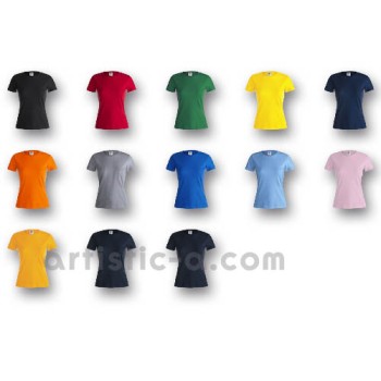 Camiseta de Mujer serigrafiada 1 tinta