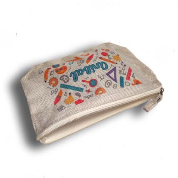 Estuche personalizado tacto lino Estuche personalizado tacto lino