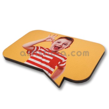 Imán cómic personalizado de madera Imán cómic personalizado de madera