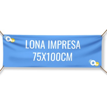 Lona impresa 75 x 100 cm