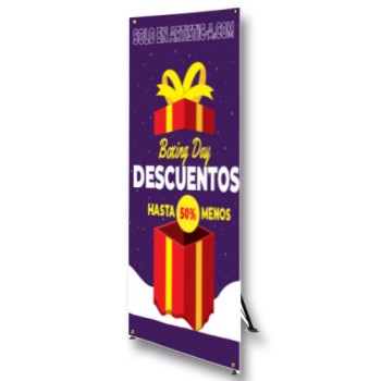 X-banner personalizado a todo color