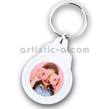 Llavero acrílico circular personalizado Llavero acrílico circular personalizado