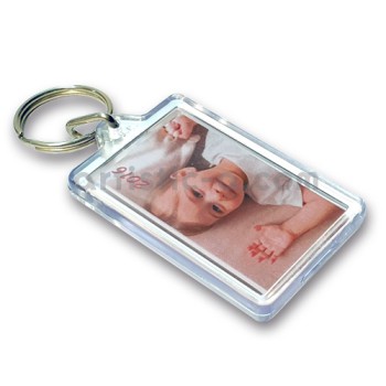 Llavero acrílico rectangular personalizado Llavero acrílico rectangular personalizado