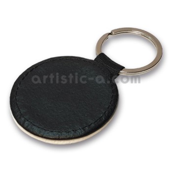 Llavero circular simil cuero personalizado Llavero circular simil cuero personalizado