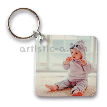 Llavero cuadrado personalizado de pvc Llavero cuadrado personalizado de pvc