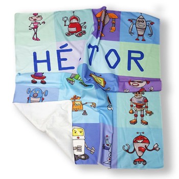 Manta personalizada 120x140cm