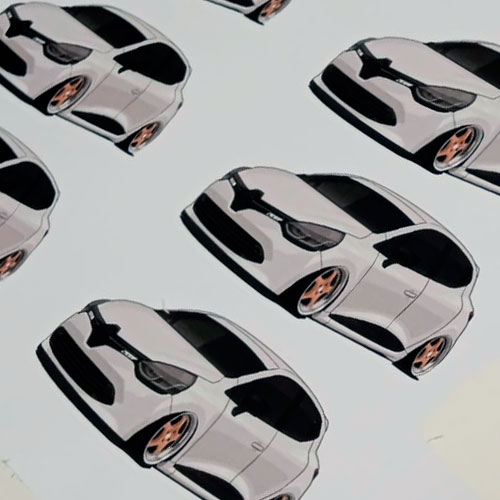 Pegatinas Personalizadas para Coche y Moto (A Medida)