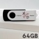 Pendrive chapa giratoria 64GB urgente
