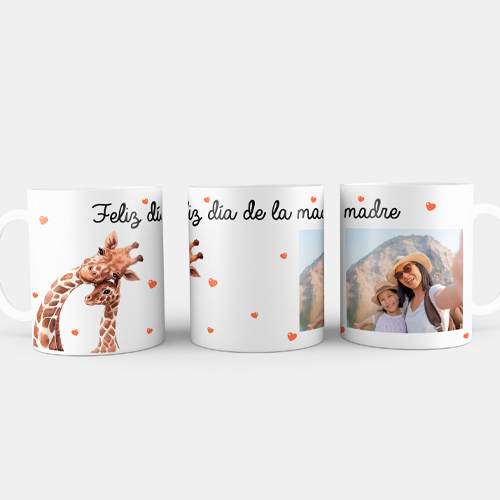 taza personalizada Feliz dia de la madre Taza Personalizada Feliz día de la Madre