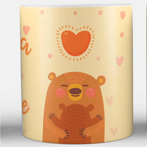taza personalizada Mamá Osa Taza Personalizada Mamá Osa