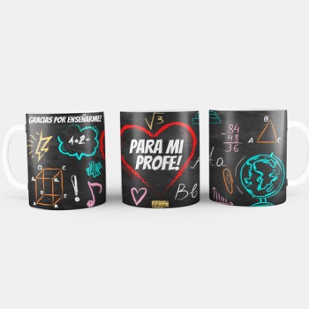 Taza Personalizada Profesor Pizarra Taza Personalizada Profesor Pizarra