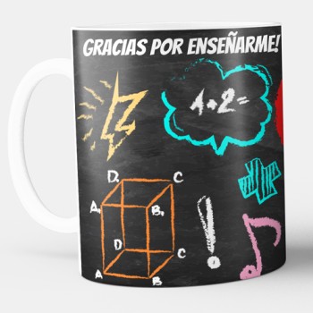 Taza  Personalizada Profesor Pizarra