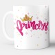 Taza de plástico personalizada Princess
