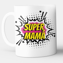 Taza Personalizada Super Mamá