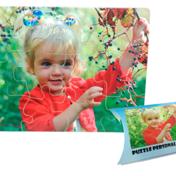 Puzzle Personalizado de Cart&oacute;n 12 piezas (24x19cm)