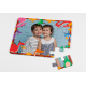 Puzzle infantil personalizado de 12 piezas con marco de dragones