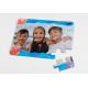 Puzzle infantil personalizado de 12 piezas con marco de mar