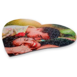 Puzzle corazón de 104 piezas 