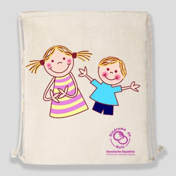 Mochila tipo lino Gretta y Frett Mochila tipo lino Gretta y Frett