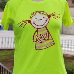 Camiseta de manga corta amarilla Rett