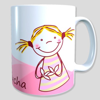 Taza de cer&aacute;mica "Su lucha es mi lucha" de la AESR.