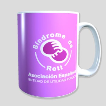 Taza de cer&aacute;mica Feliz cumple ni&ntilde;a AESR.