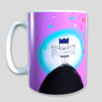 Taza pvc Feliz cumple niño de la AESR Taza pvc Feliz cumple niño de la AESR