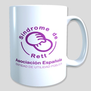 Taza de cer&aacute;mica logo Rett