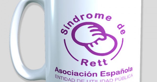 Bolsa de almuerzo impresa de la Asociación española Síndrome de Rett.