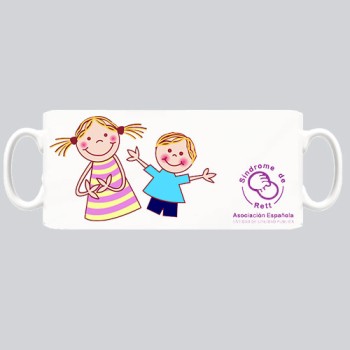 Taza de cer&aacute;mica Gretta y Frett