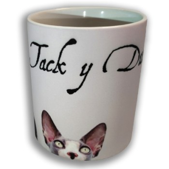 Taza blanca mate con tu diseño Taza blanca mate con tu diseño