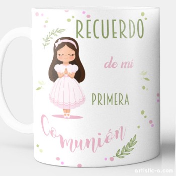 Taza Personalizada Comunión Niña Taza Personalizada Comunión Niña