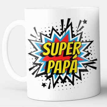 Taza personalizada Super Papá