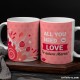 Taza San Valentin All you need is love
