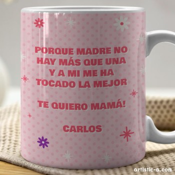Taza Personalizada Madre Coraz&oacute;n