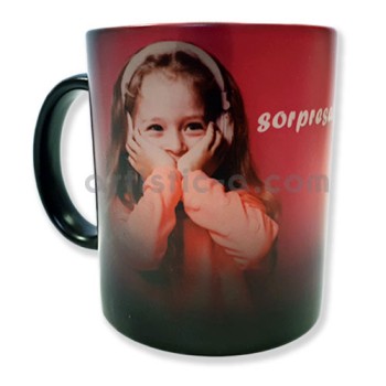 Taza mágica con foto