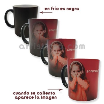 Taza mágica con tu diseño Taza mágica con tu diseño