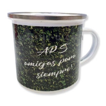 Taza metálica con tu diseño Taza metálica con tu diseño