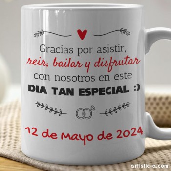 Taza Personalizada Boda Café Taza Personalizada Boda Café