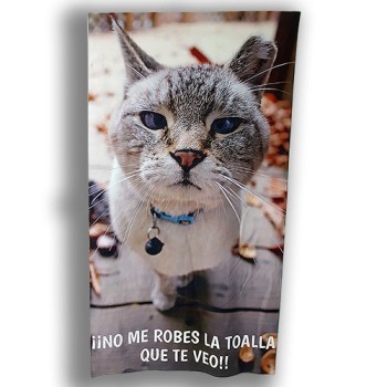 Toalla personalizada 70x140cm