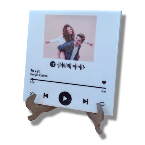 Azulejo personalizado 10x10 cm frontal